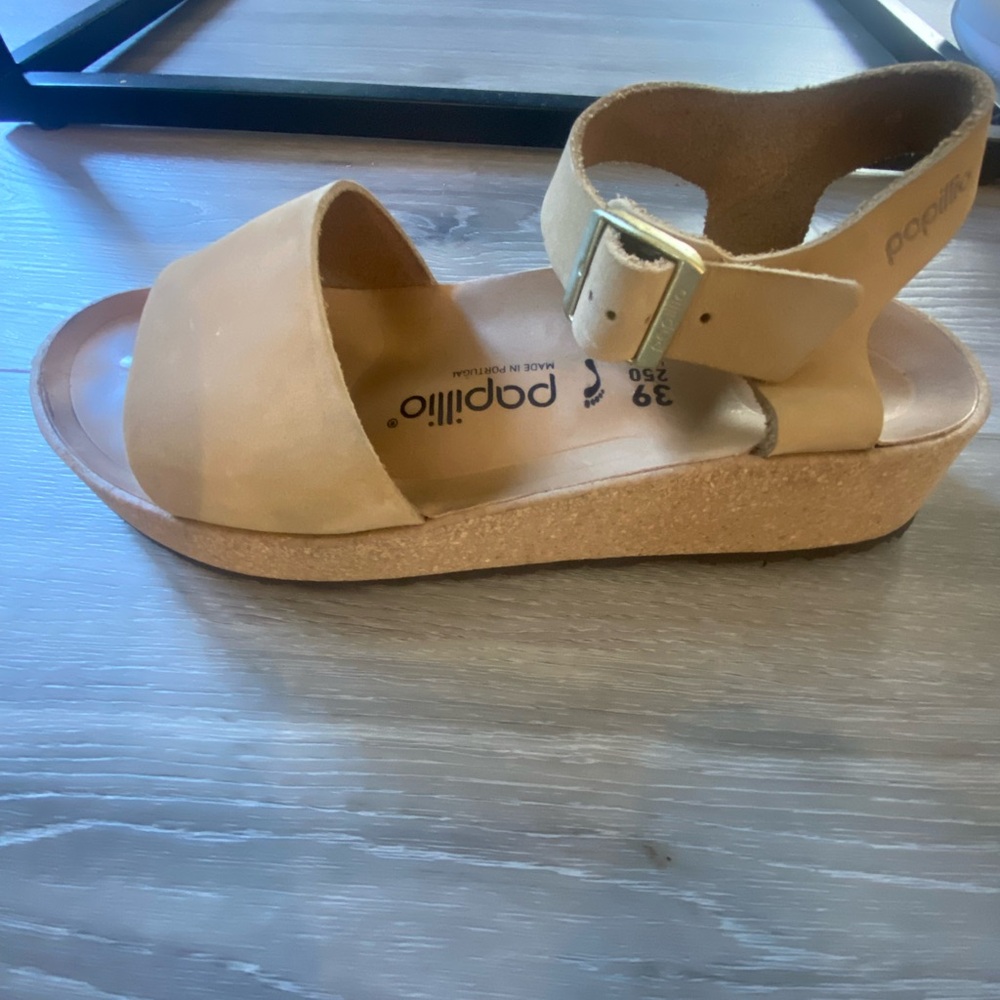 Birkenstock Glenda Nubuck Leather - Sandcastle - Picture 2 of 4